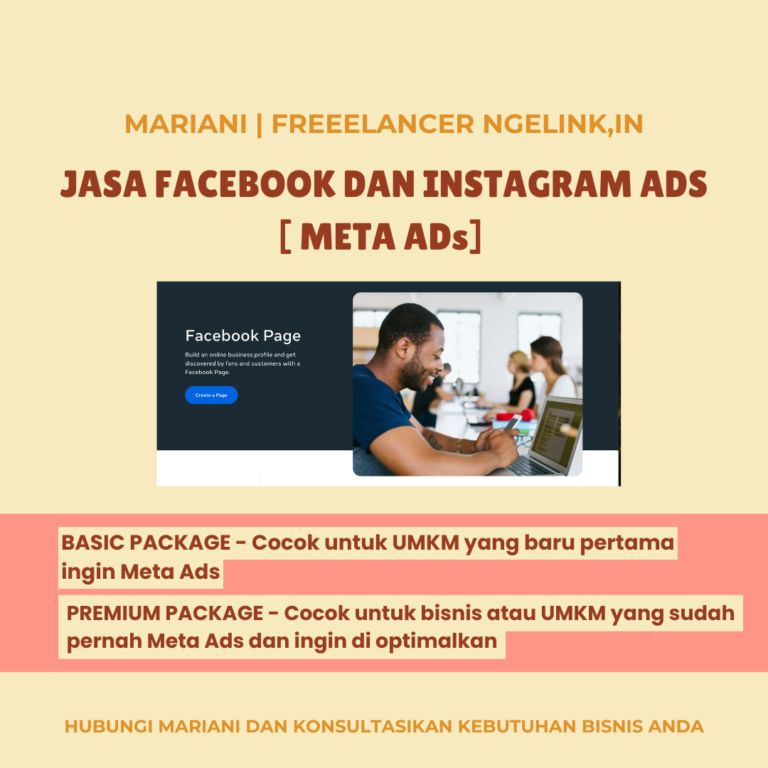 Jasa Facebook dan Instagram Ads [ META ADS]